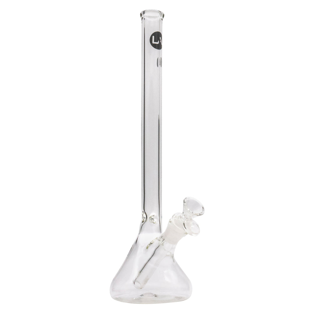 LA Pipes Scientific Beaker Base Ice Bong | 14 Inch | Side view 6