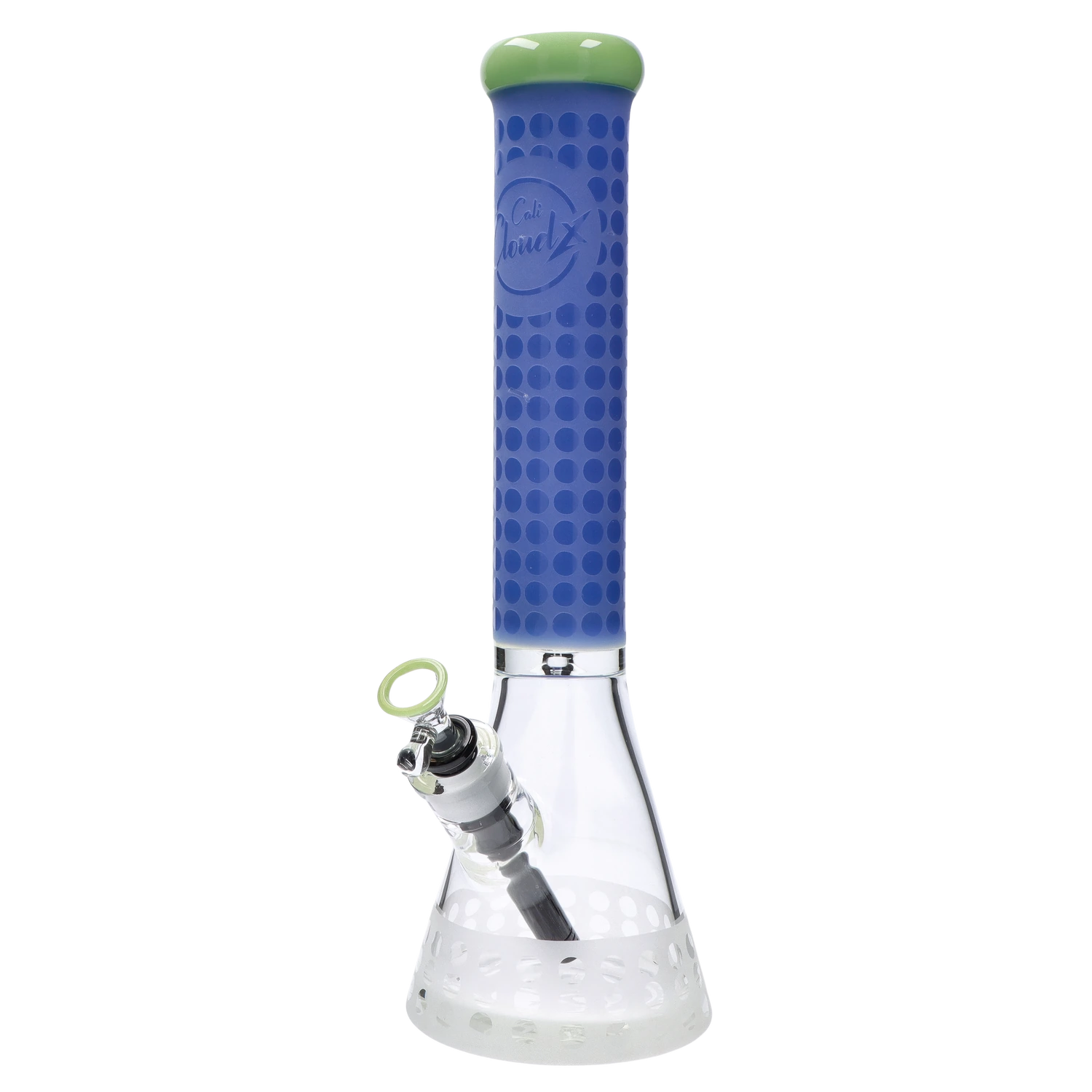 Cali Cloud X 15-inch Engraved Thick Base Beaker Bong