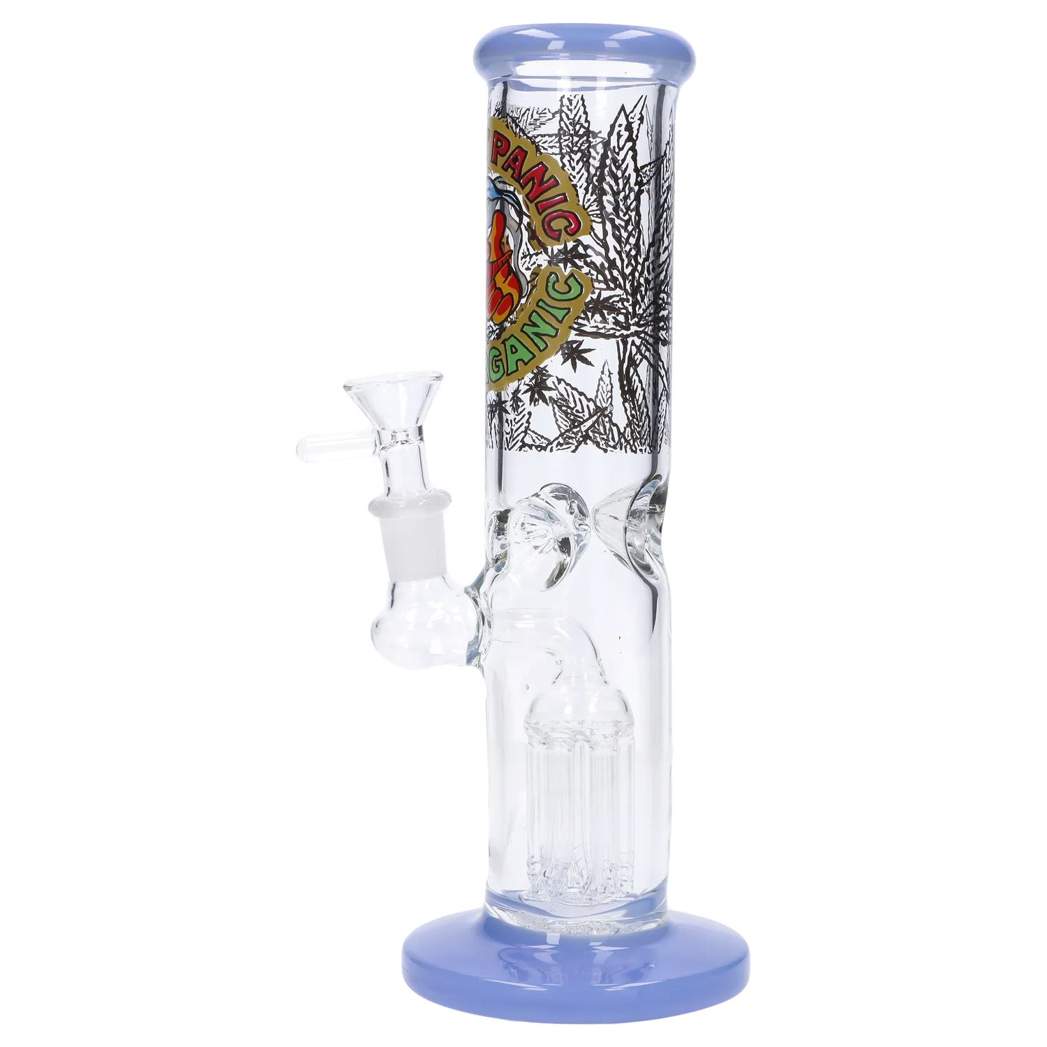 Do Not Panic Straight Tube with Tree Perc - 10 in