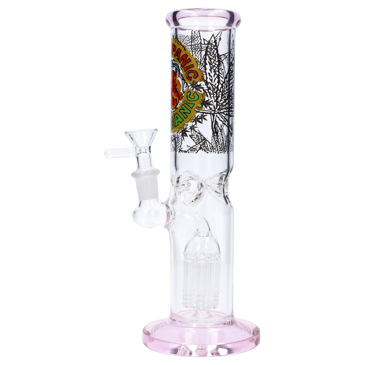 Do Not Panic Straight Tube with Tree Perc - 10 in
