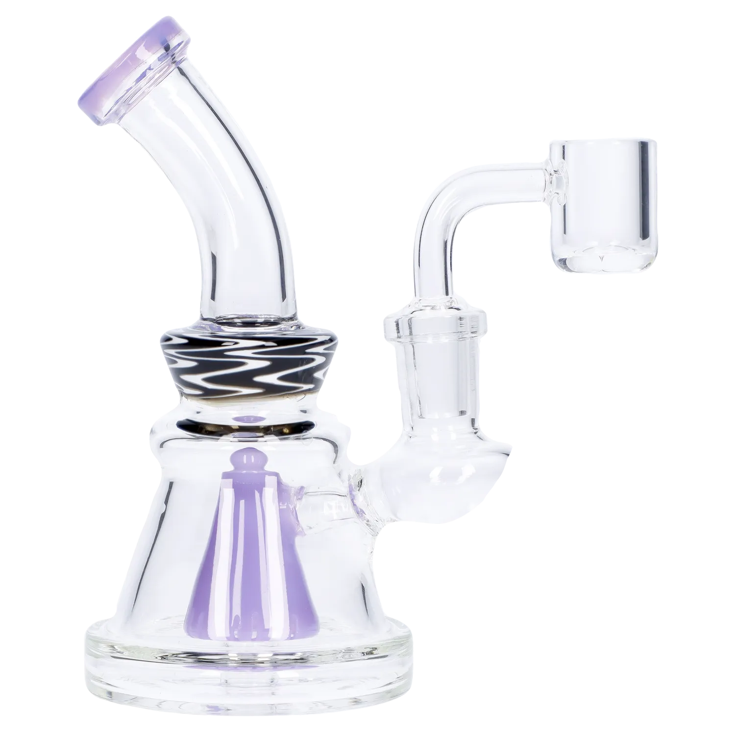Wig Wag Slime Dab Rig with Showerhead Perc - 5.5 in