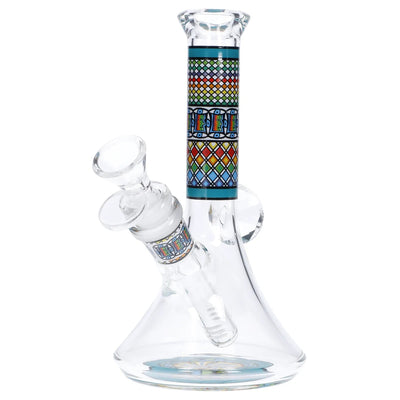 Dazzling Diamond Beaker with Colorful Tube - 7 in.