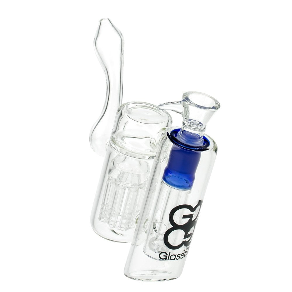 Glasscity Double Chamber Bubbler with Showerhead and Tree Perc