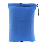 Glass Pillow Storage Pouch with Zipper and Drawstring – 16" Wide