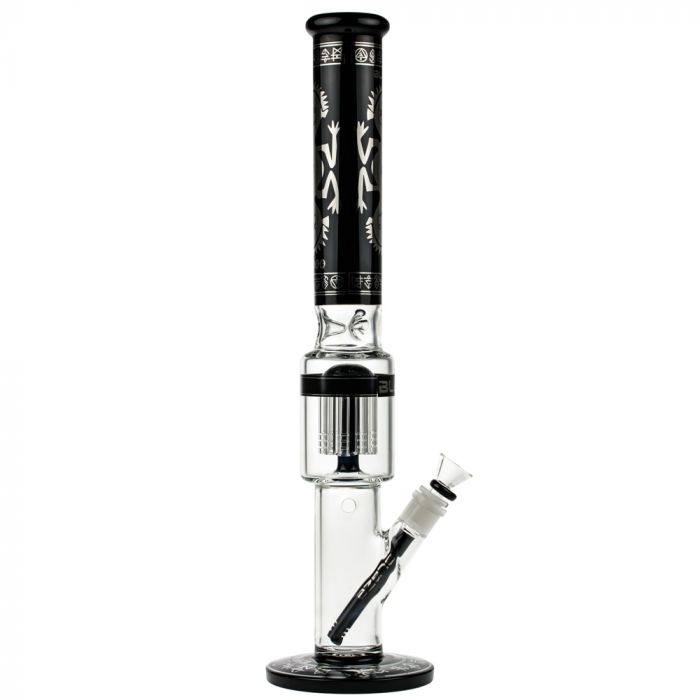 Blaze Glass Voodoo Tree Perc Ice Bong - Side View 5