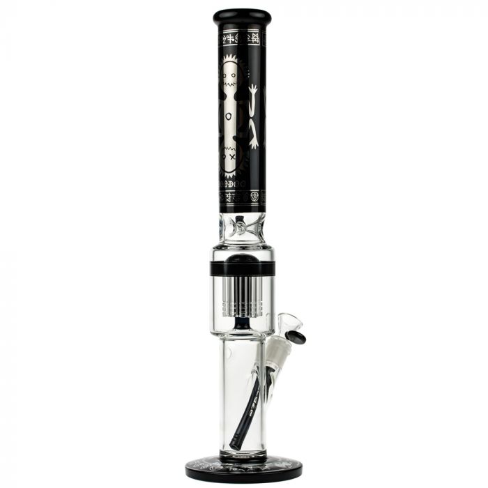 Blaze Glass Voodoo Tree Perc Ice Bong - Side View 5