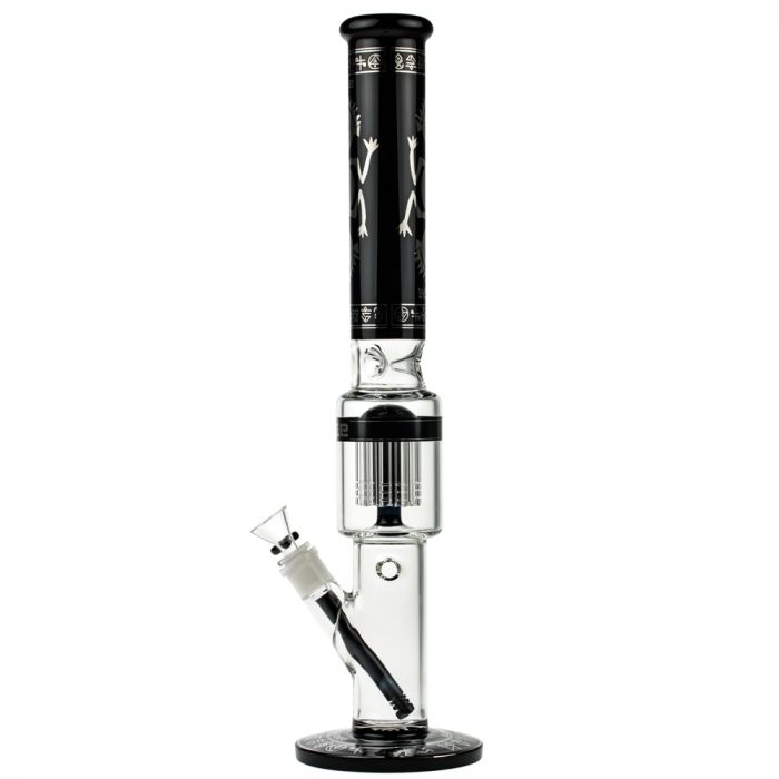 Blaze Glass Voodoo Tree Perc Ice Bong - Side View 3