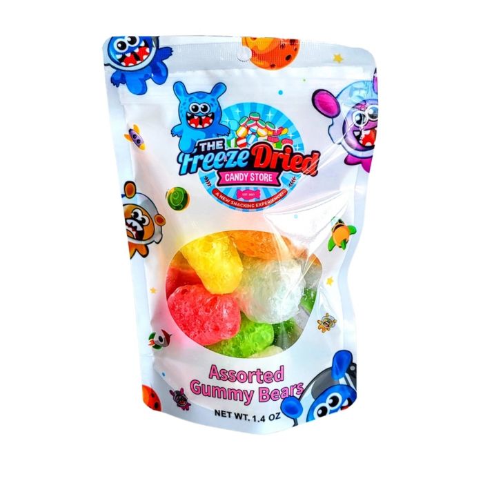 The Freeze Dried Candy Store Freeze Dried Gummi Bears main product photo