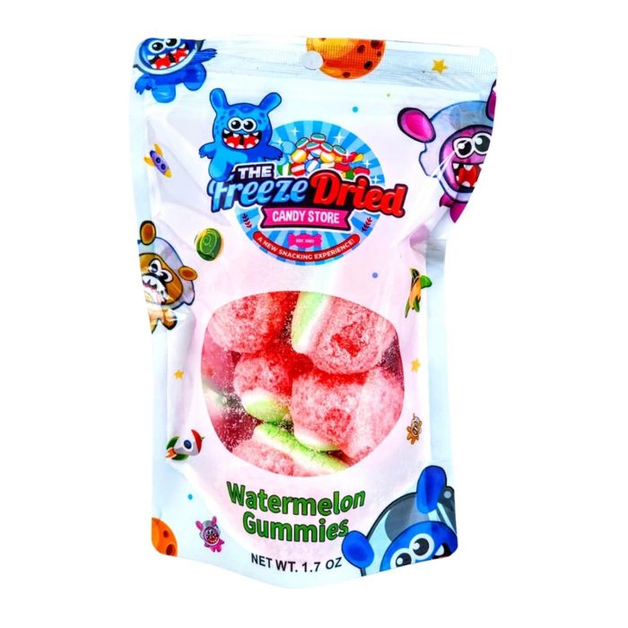 The Freeze Dried Candy Store Freeze Dried Watermelon Gummies main product photo