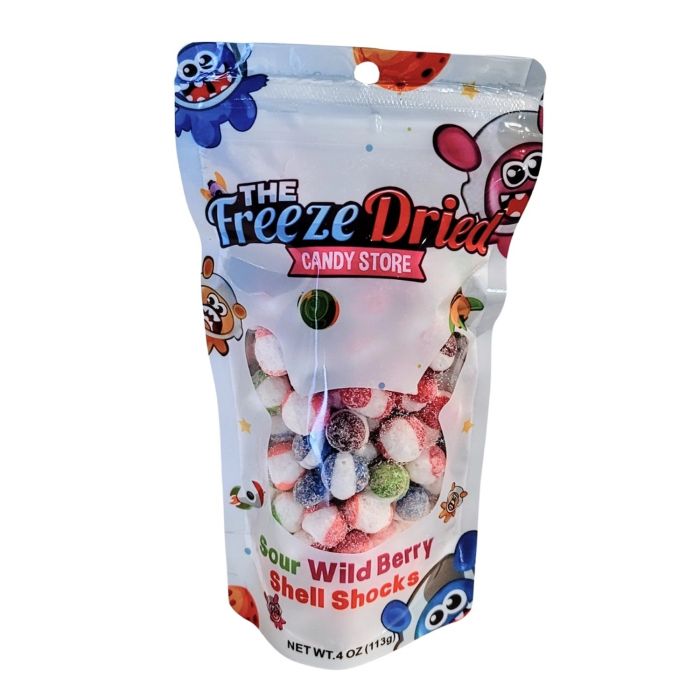 The Freeze Dried Candy Store Freeze Dried Sour Wild Berry Shell Shocks main product photo