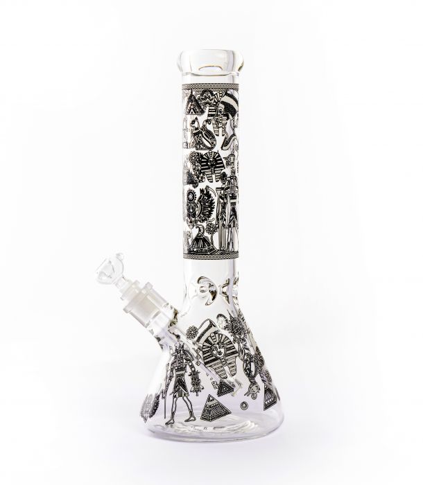 Bongs USA Glow in the Dark Egyptian Deities Water Pipe main product photo
