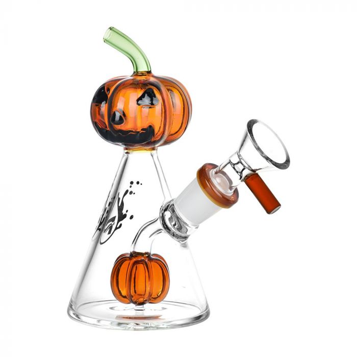 Pulsar Pleasant Pumpkin Pal Glass Water Pipe main product photo