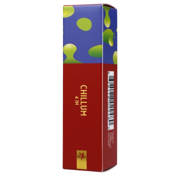 Famous Design-Aquarius Chillum-Teal-4in main product photo