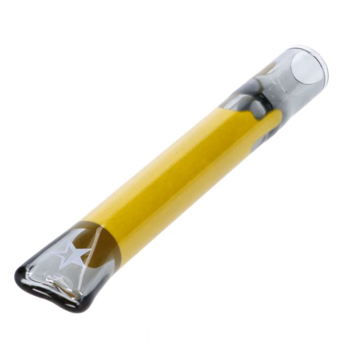 Famous Design-Surrender Chillum-Transparent Black-4in main product photo