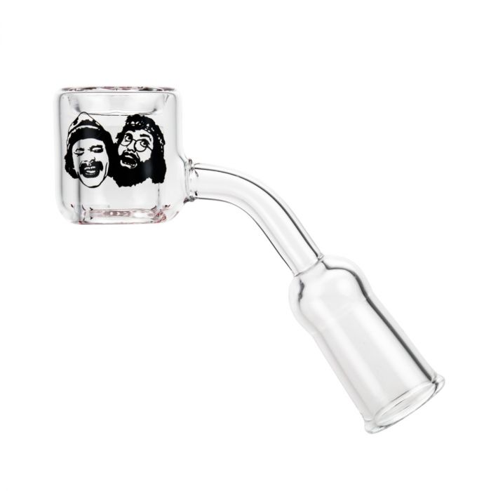 Cheech and Chong Female Quartz Thermal Banger with 45° angle main product photo