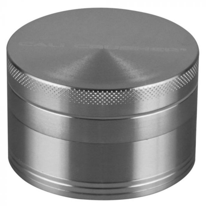  Cali Crusher O.G. 4-Part Grinder | 2 Inch | Silver
