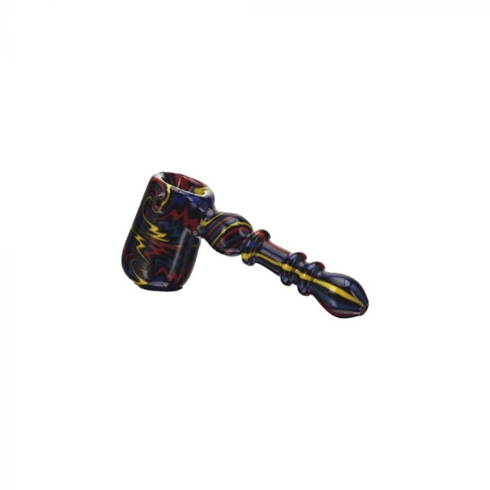 High Society Eris Premium Wig Wag Bubbler | Rainbow