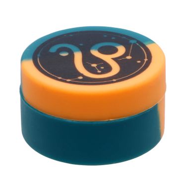 Famous Design Zodiac 32mm Silicone Extract Single Container Multi Colors main product photo