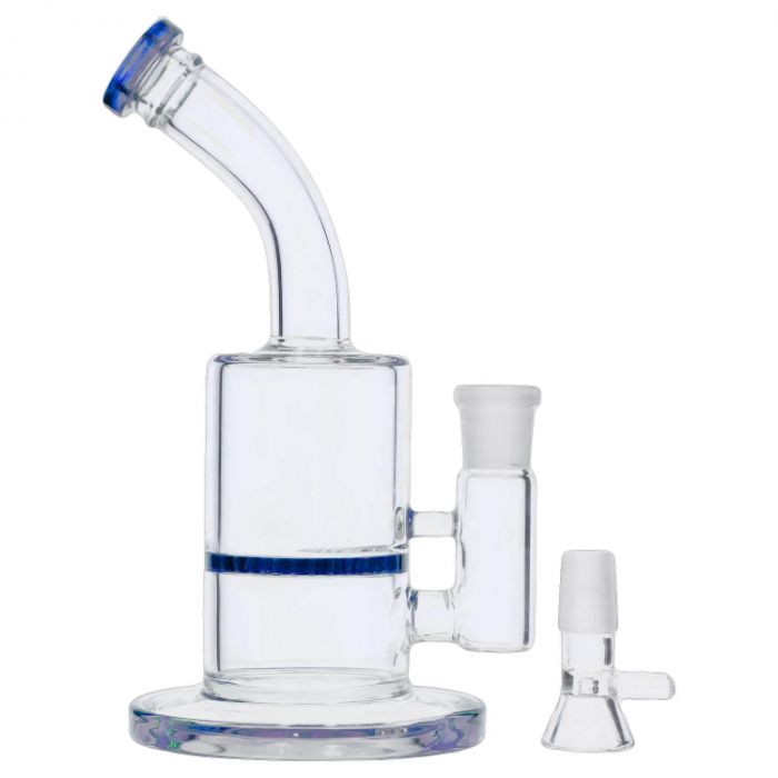 Valiant Bent Neck w/ Honeycomb Perc Water Pipe - 9 in. main product photo