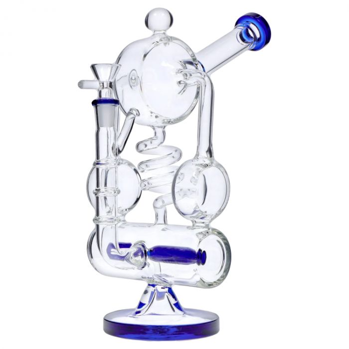 Valiant Barrel w/ Inline Perc Water Pipe - 13 in. main product photo