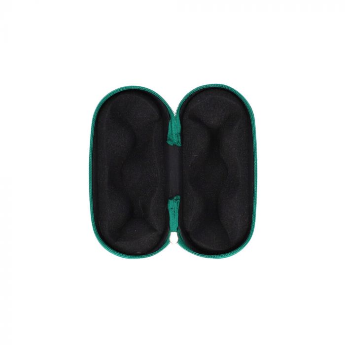 Padded Hard Case | Small | Green - Inside View
