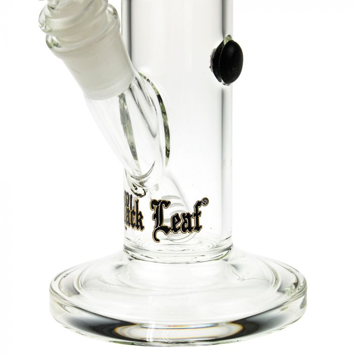 Black Leaf - ELITE Cylinder 6-arm Perc Bong with Carb Hole - Stable Round Foot 