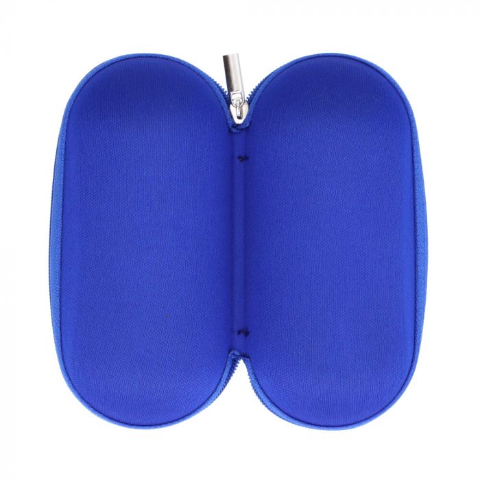 Padded Hard Case | Small | Blue - Top View 