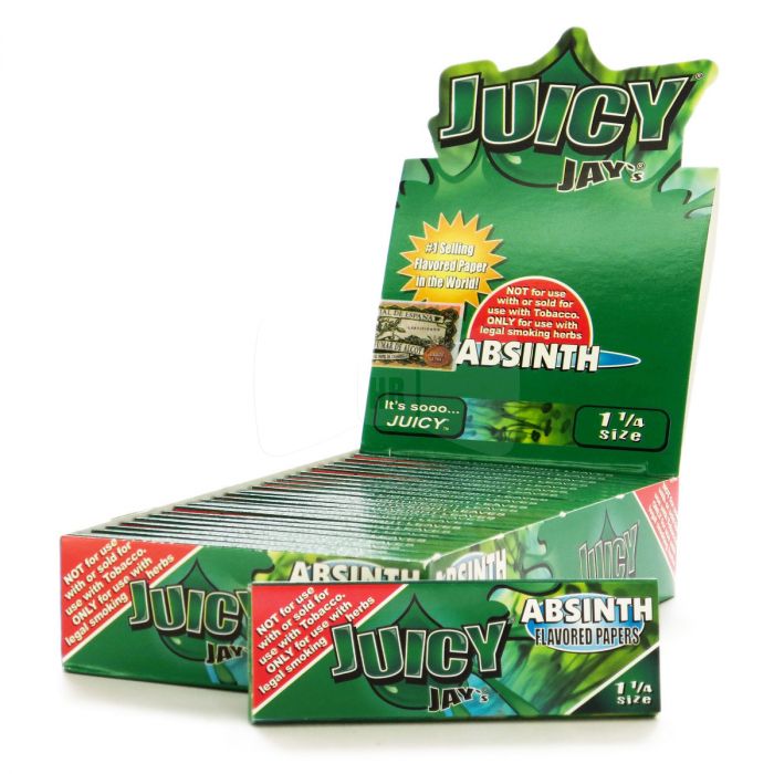Juicy Jay’s 1 1/4 Absinth Rolling Papers main product photo