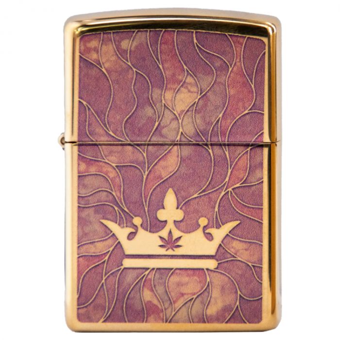 Queen of Bud Rose Quartz Mosaic Zippo main product photo