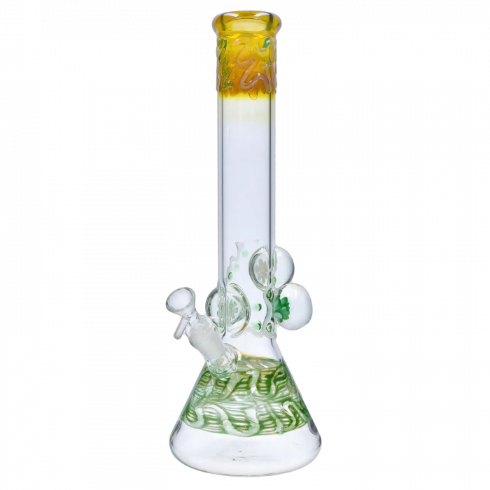 Mushroom Marble Water Pipe - 18 in. 