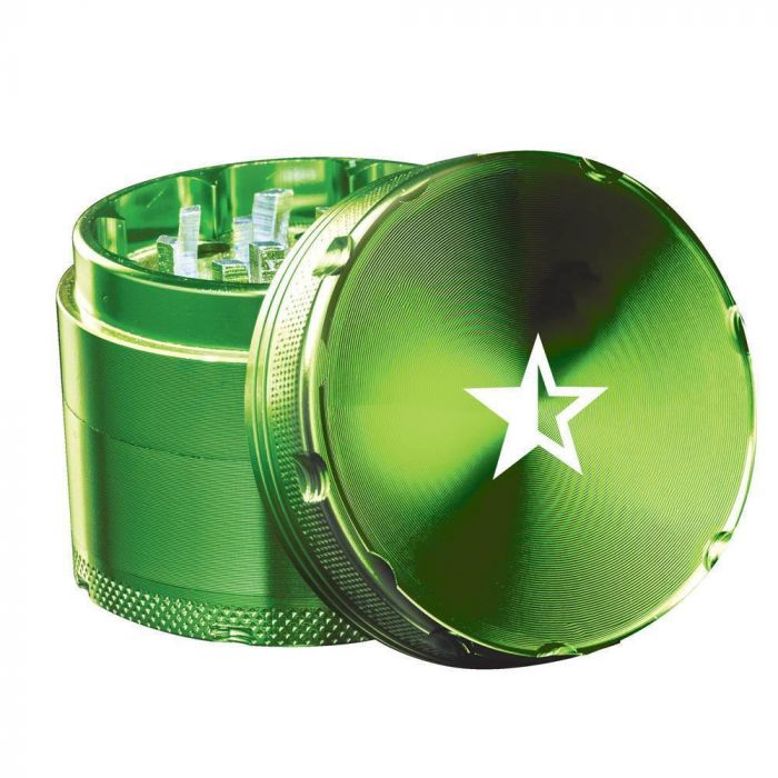 Famous X 4-Part Aluminum Herb Grinder | 50 mm