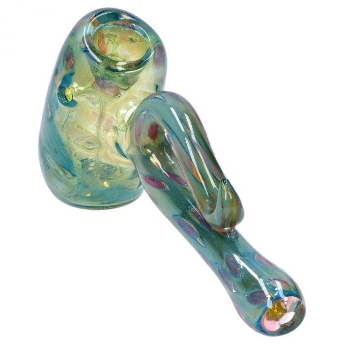 GC Gold Fume Bubble Trap Hammer Bubbler - 6 in. main product photo