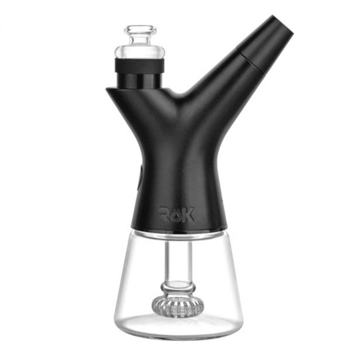Pulsar RoK Electric Dab Rig | Black  - Back View 