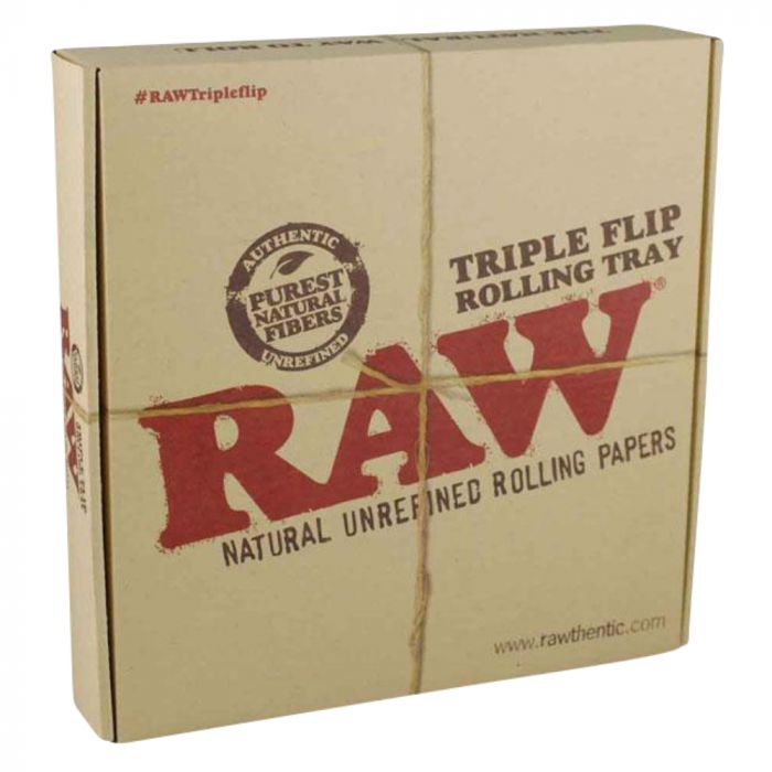 RAW Triple Flip Rolling Tray | Box