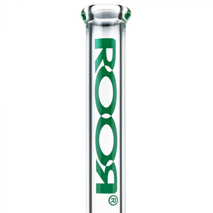 ROOR Little Sista Beaker Ice Bong 7.0mm Green logo | 35cm | 14.5mm
