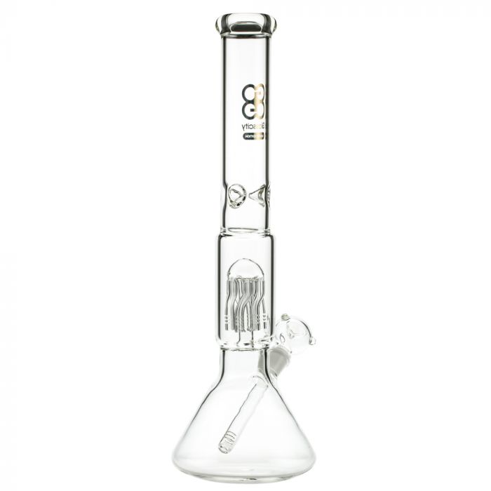 Glasscity Limited Edition Beaker Ice Bong with Twisted Tree Perc - Side View 3