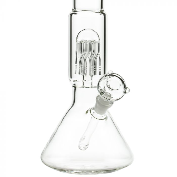 Glasscity Limited Edition Beaker Ice Bong with Twisted Tree Perc - Close Up Bottom