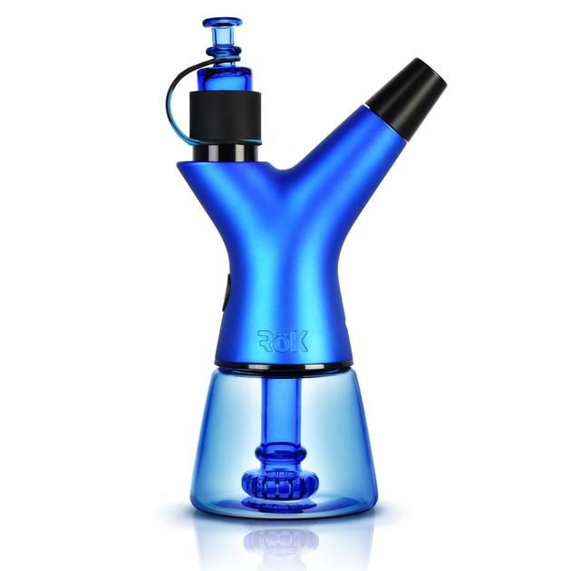 Pulsar RoK Neptune Electric Dab Rig | Blue - Back View