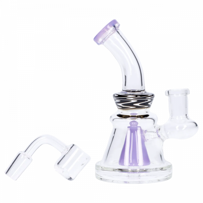 Wig Wag Slime Dab Rig with Showerhead Perc - 5.5 in