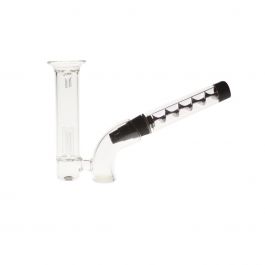 V12mini Kit Glass Metal Twisty Tobacco Pipe with Bubbler for