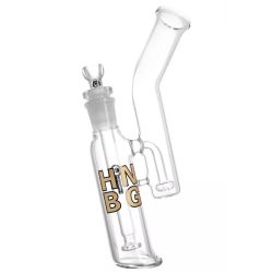 Heisenberg Double Bubble Bong 3.0 HNBG Gold | side view 1
