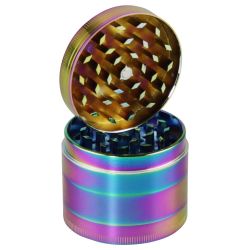 "Chameleon" Anodized Zinc 4-Piece 2.2" Grinder