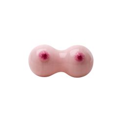 Empire Glassworks Boobies Glass Hand Pipe | bottom view