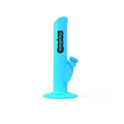 PieceMaker Kermit Silicone Straight Tube Ice Bong | Indy Glow