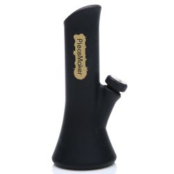 PieceMaker Kali Silicone Beaker Base Bong | Kwest Swirl | Side View 1