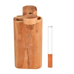 Pulsar Straight Wood Twist Top Dugout | 4 Inch