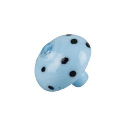 Worked Mushroom Carb Cap | light blue