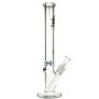 Black Leaf 9mm Straight Ice Bong | 45 cm - Side View 6