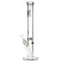 Black Leaf 9mm Straight Ice Bong | 45 cm - Side View 4