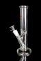 Rainbow Pot Leaf Straight Tube Water Pipe